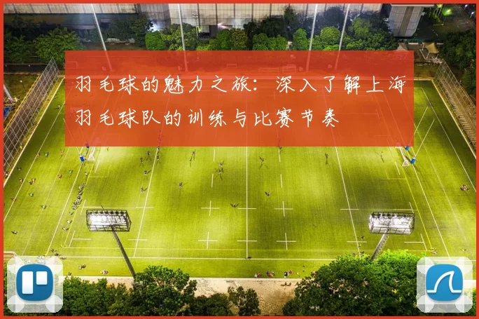 羽毛球的魅力之旅：深入了解上海羽毛球队的训练与比赛节奏