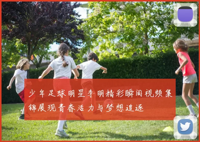 少年足球明星李明精彩瞬间视频集锦展现青春活力与梦想追逐