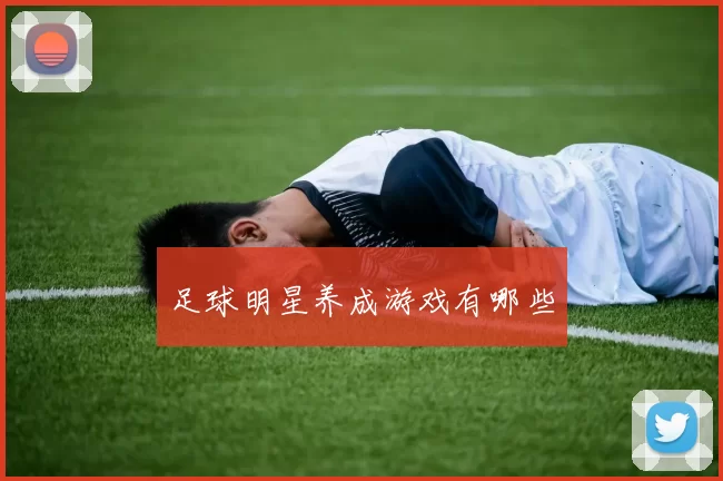 足球明星养成游戏有哪些